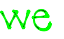We